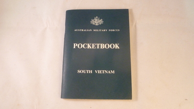 Book, Australian Military Forces - Pocket Book, South Vietnam