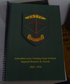 Book, AATTV, AATTV. Imperial Honours and Awards 1962-1972