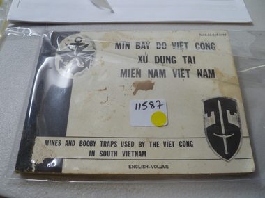 Book, Mines and Boobytraps used by Viet Cong in South Vietnam, 1/11/1965 12:00:00 AM