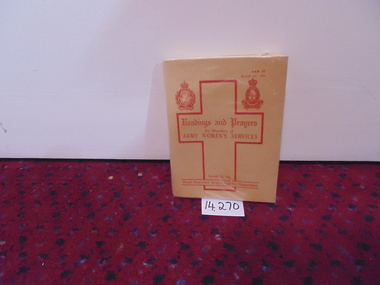 Booklet, Readings and Prayers Women's Army