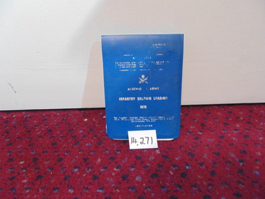Book, Australian Army Infantry
