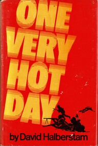 Book, Halberstam, David, One Very Hot Day