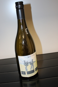 A wine bottle gifted to the National Vietnam Veterans Museum.