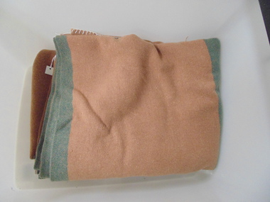 Standard army issue blanket to the soldiers who where sent to Vietnam.