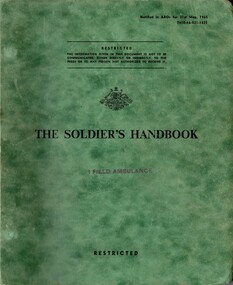 Australian Army: The Soldiers' Booklet, 1965