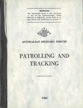 Australian Military Forces: Patrolling And Tracking 1965