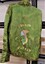 Camouflage bomber jacket made of parachute material with a map of Vietnam embroider on the back. 