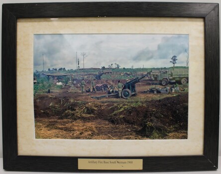 Artillary Fire Base South Vietnam 1968