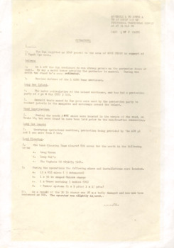 A photocopy of Appendix 1 to Annex A
