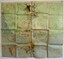 Laminated map of Vietnam used by pilots during the Vietnam conflict.