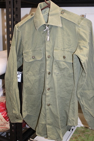 Standard army issue khaki shirt