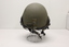 Back view of helmet with built in headphones and wireless attachments