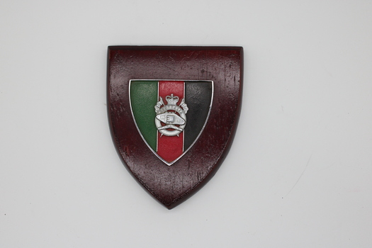First Armoured Regiment plaque.