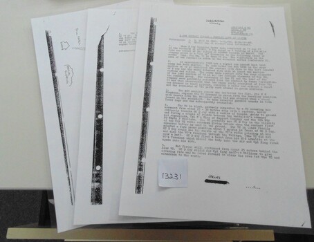 A Copy of a Report of Operation Broken Hill