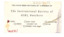 Front of card - The international Society of GIRL watchers with tick the box options.