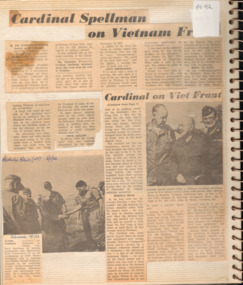 A collection of newspaper clippings donated by Gerald Anthony Cudmore.