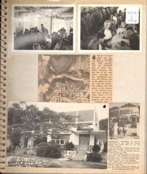 Photographs and newspaper clippings from Gerald Anthony Cudmore