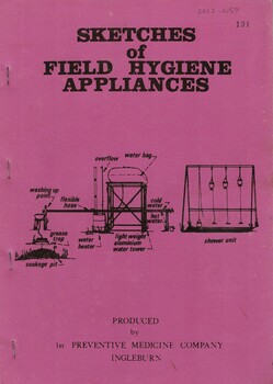 Sketches of Field Hygiene Appliances (Copy 2)