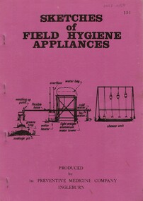 Sketches of Field Hygiene Appliances (Copy 2)
