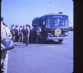 New arrivals at Saigon airport 1969
