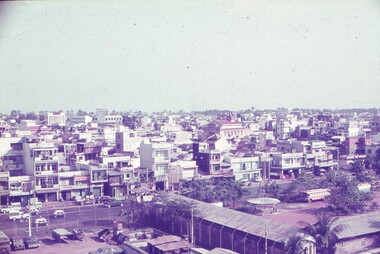View from roof of building outside the Tpt compound.