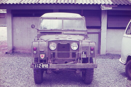 Regimental aid post vehicle.