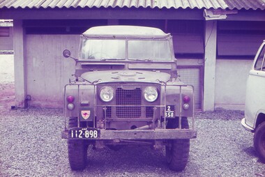 Regimental aid post vehicle.