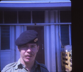 Close up of Cpl Graham Egan