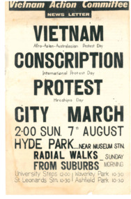 Newsletter, Vietnam Action Committee News Letter