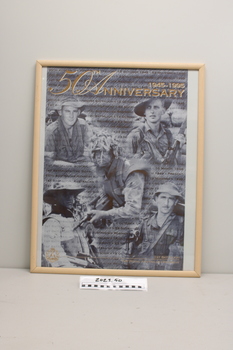 Framed poster 