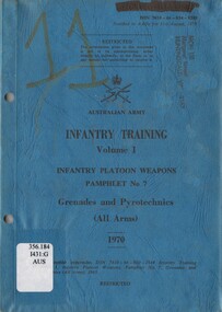 Infantry Training, Volume 1, Infantry Platoon Weapons