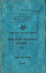 Infantry Training, Volume 4, Part 2: The Platoon, 1967