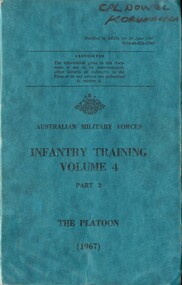Infantry Training, Volume 4, Part 2: The Platoon, 1967