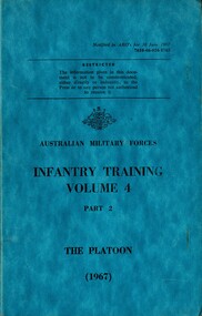 Infantry Training, Volume 4, Part 2: The Platoon, 1967