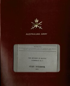 Australian Army: The Division In Battle, Pamphlet No. 3: Staff Notebook, 197