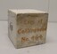 Inscription on base of Marble block