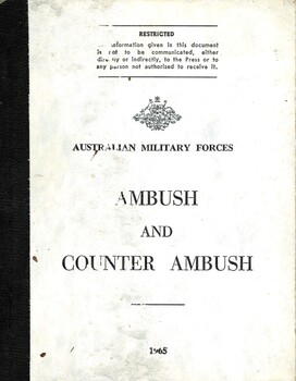 Australian Military Forces: Ambush and Counter Ambush 1965