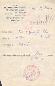 A document in Vietnamese translated by Google is a Medical Certificate