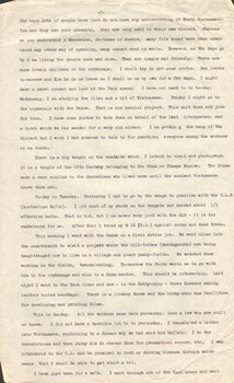 Page two of a nineteen page diary.