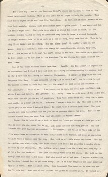 page six of a nineteen page diary.