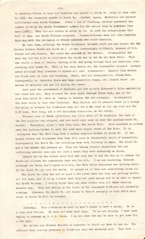 This is page thirteen of a nineteen page diary.