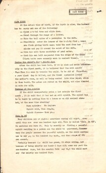 This is page three of Superstitions of the Vietnamese People.