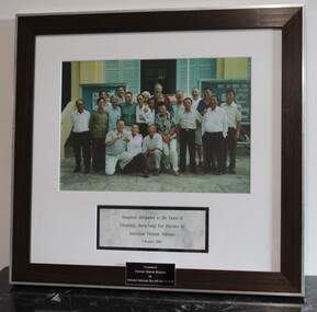 Coloured photo of 21 delegations to the Inaugural Delegation To Union Of Friendship  