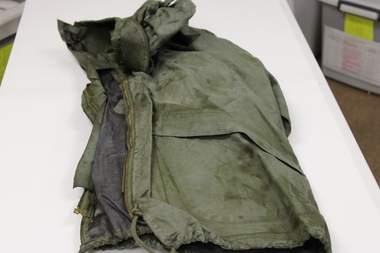 A wet weather waterproof bomber jacket. 