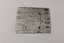 Metal plate with instructions on erecting antenna