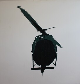 Painting - Oil & gesso on canvas, Workhorse - Phuoc Tuy Province, Vietnam,1970