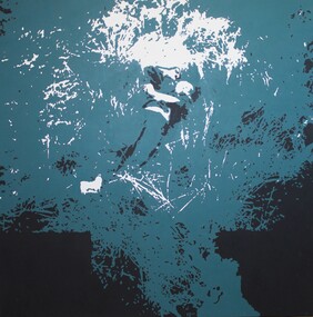 Painting - Oil & gesso on canvas, VC, Unknown soldier - Minh Dam Secret Zone, Vietnam, 1970