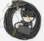 Cable for transportable radio aerial.