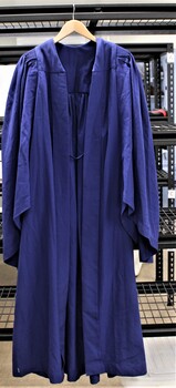 Blue ecclesiastical robe 