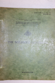 Booklet - Handbook, Army, The Soldiers Handbook
